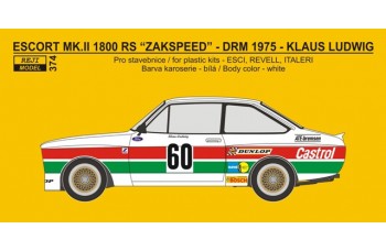 Transkit – Ford Escort Mk.II Zakspeed - 1975 DRM "Castrol" - Ludwig 1/24